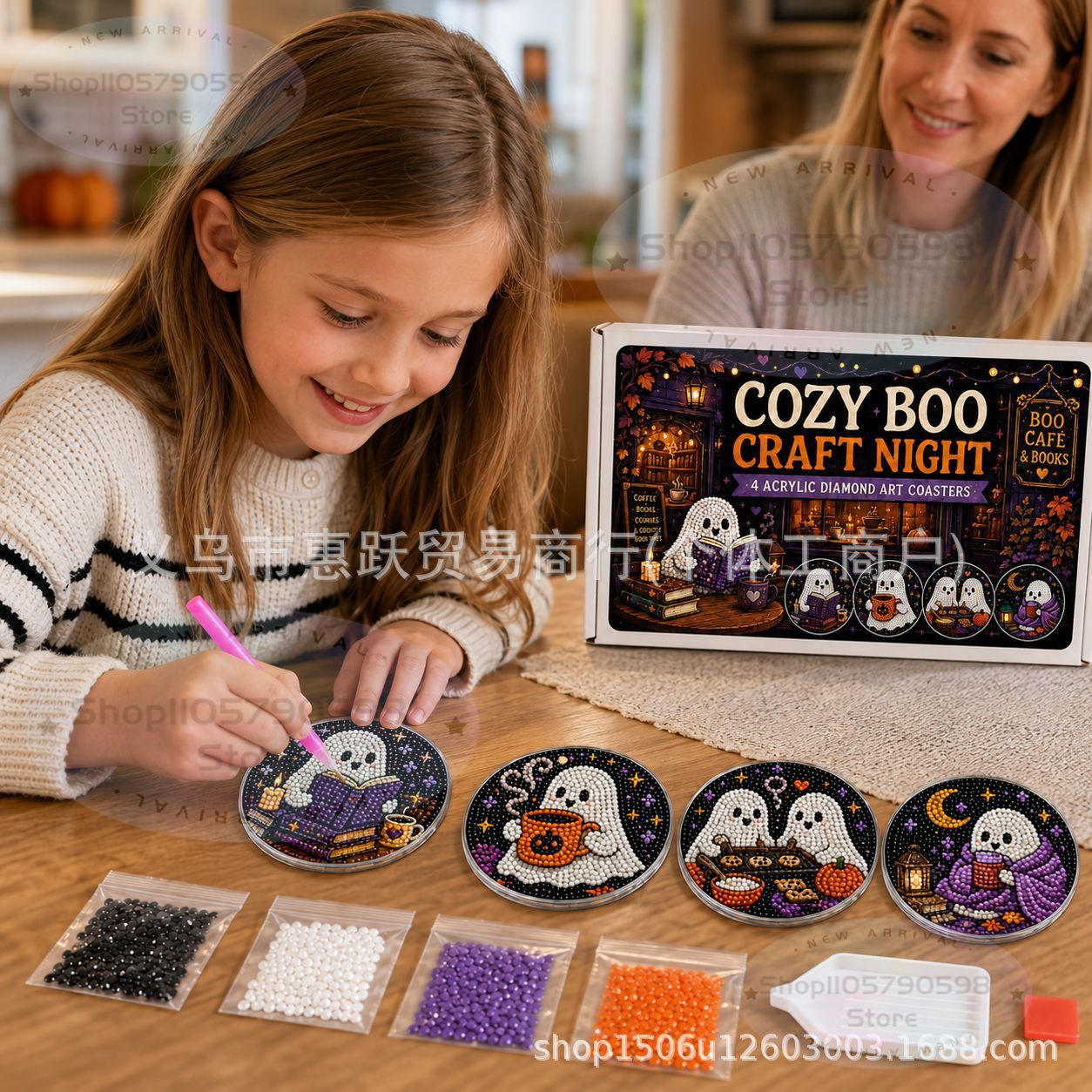 Kit de Porta-Copos de Arte com - Art Craft Kit avaliação e preço