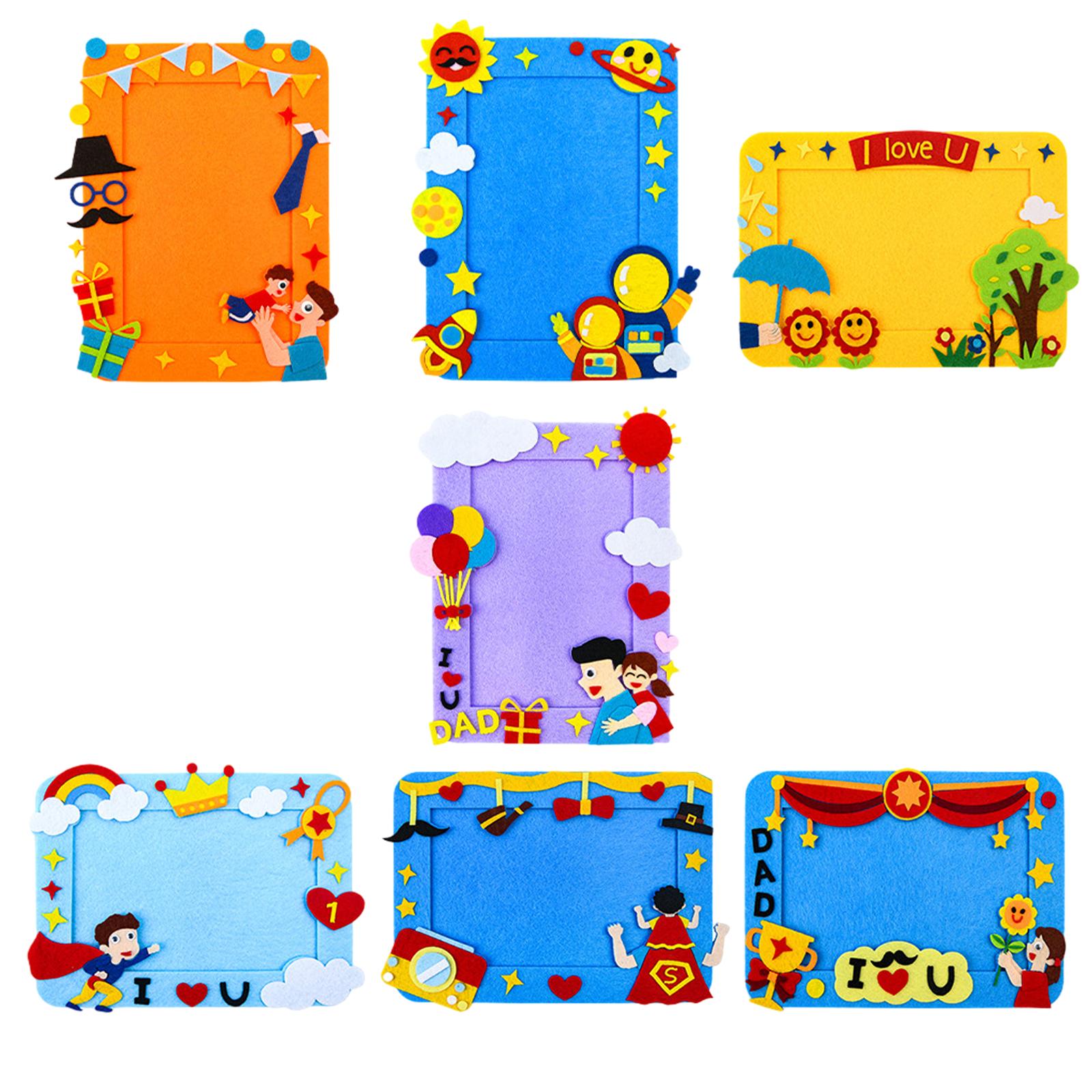 DIY Picture Frame Presentes pa - Art And Craft For Father'S Day avaliação e preço