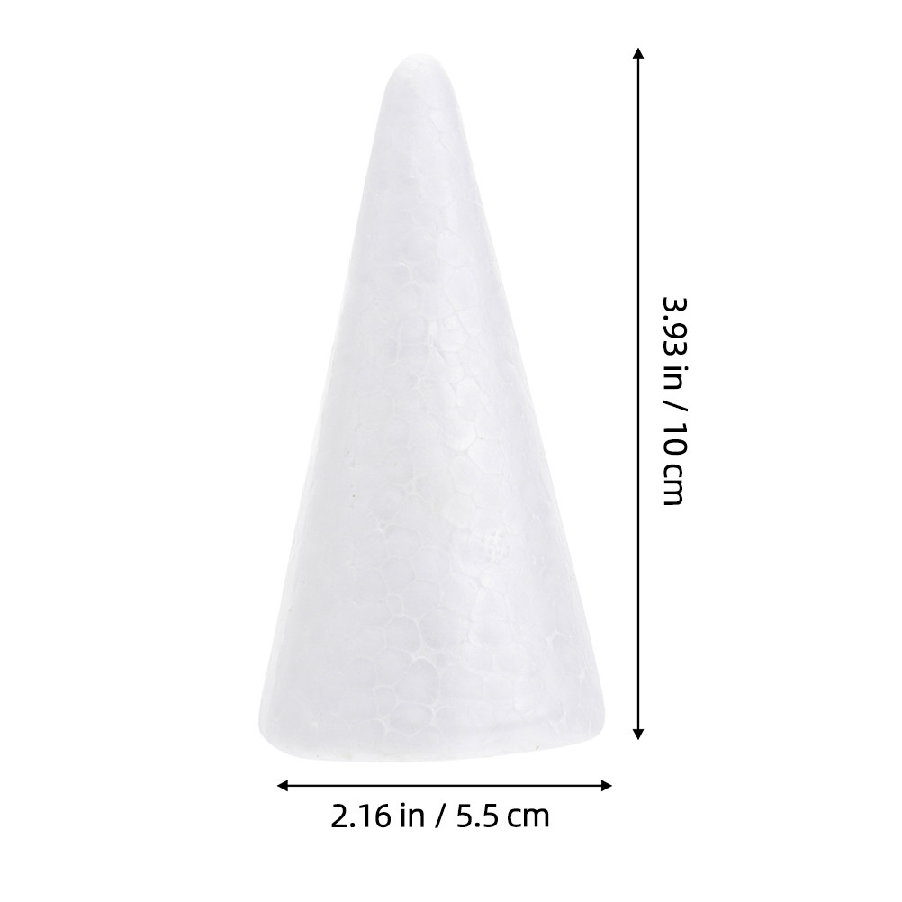 24 Cones de Espuma para Artesa - Art And Craft For Nursery avaliação e preço