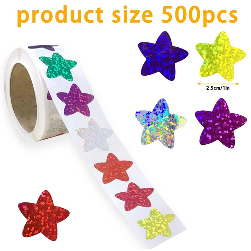 Adesivos de estrela coloridos  - School Of Art X Craft avaliação e preço