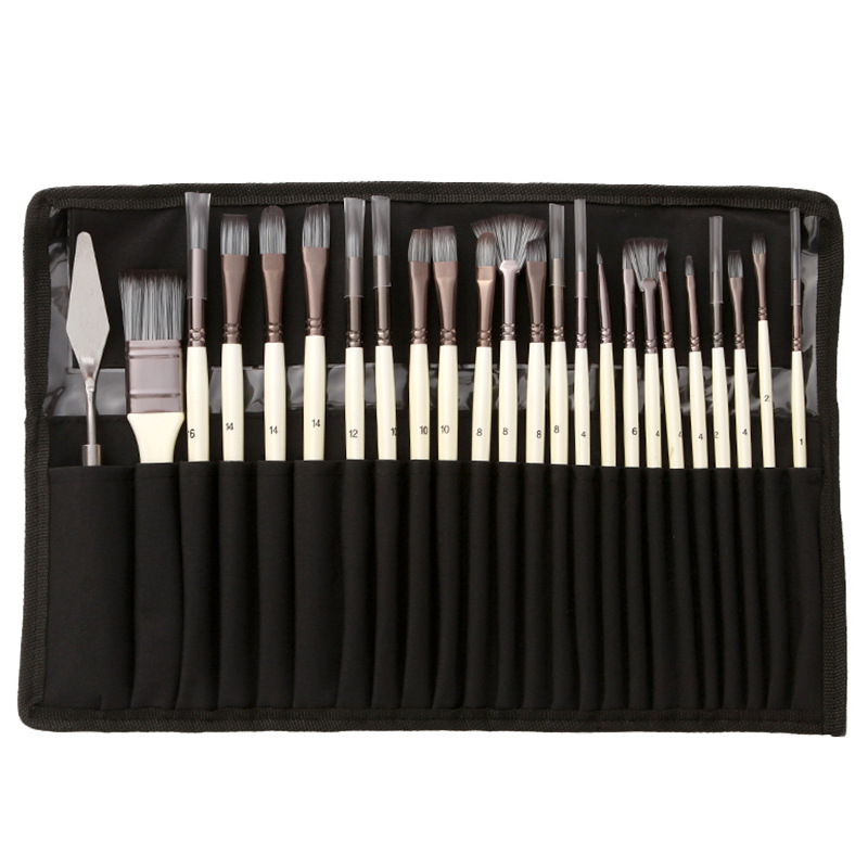 Conjunto de 24 pincéis de pint - Gouache Paint Set avaliação e preço
