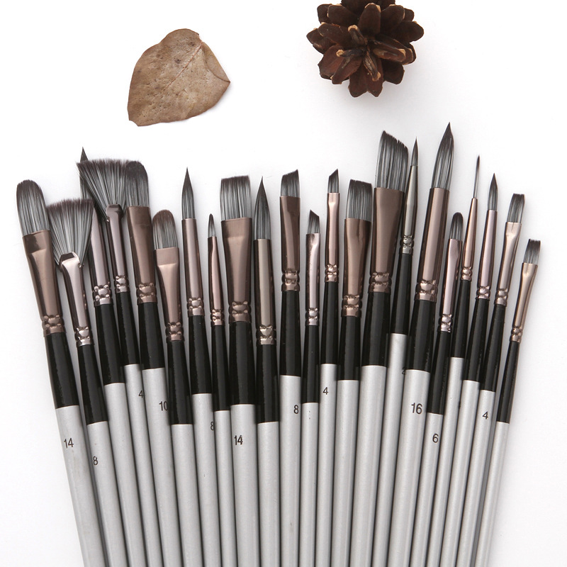Conjunto de 24 pincéis de pint - Gouache Paint Set avaliação e preço