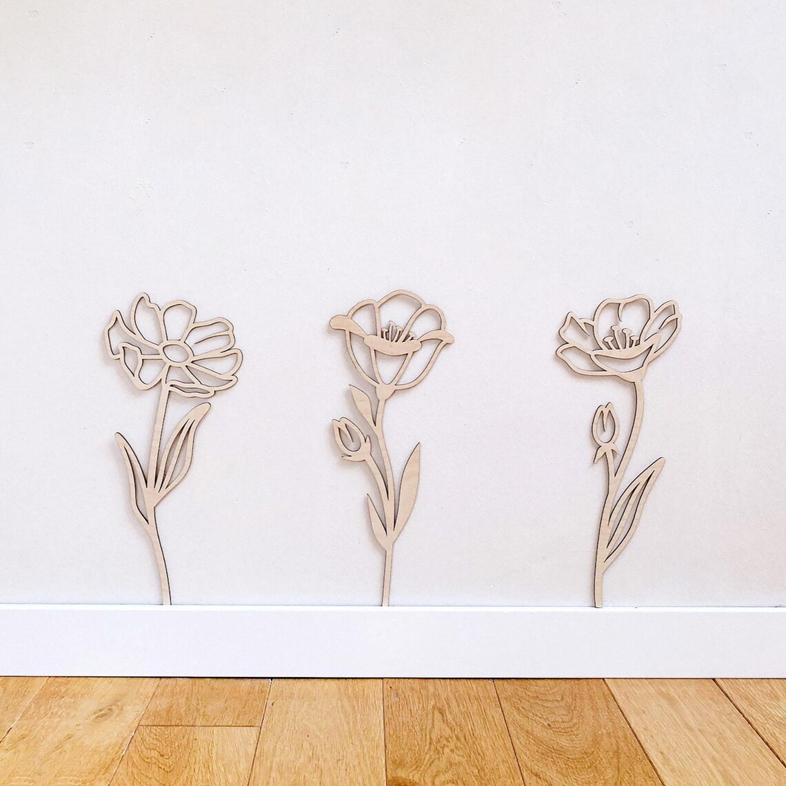 Decoração de parede com flores - Art And Craft For Nursery avaliação e preço